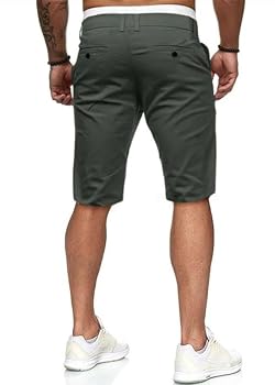 【BRIEFING】MENS RAMIE DRESS SHORT PANTS Mens Chinos Flat Front Golf Short Classic Casual Work Dress